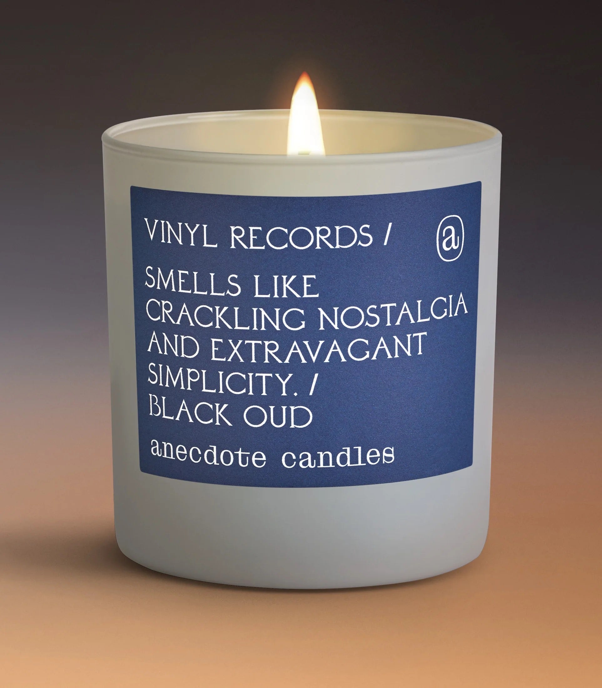 The Vinyl Records Candle