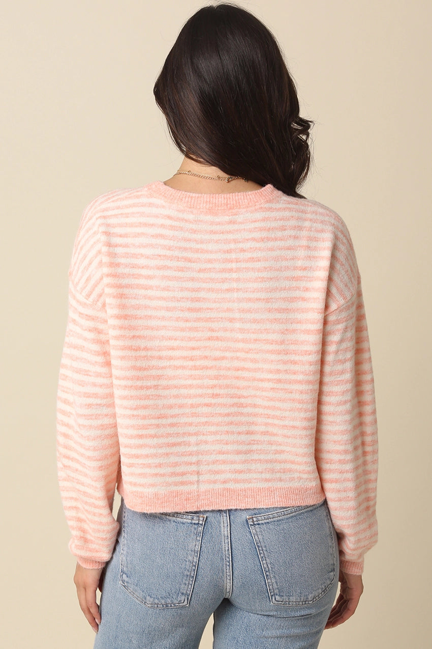 Haley Stripe Knit Top