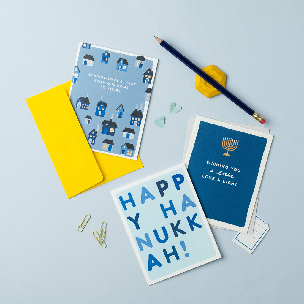 Hanukkah Letters Card