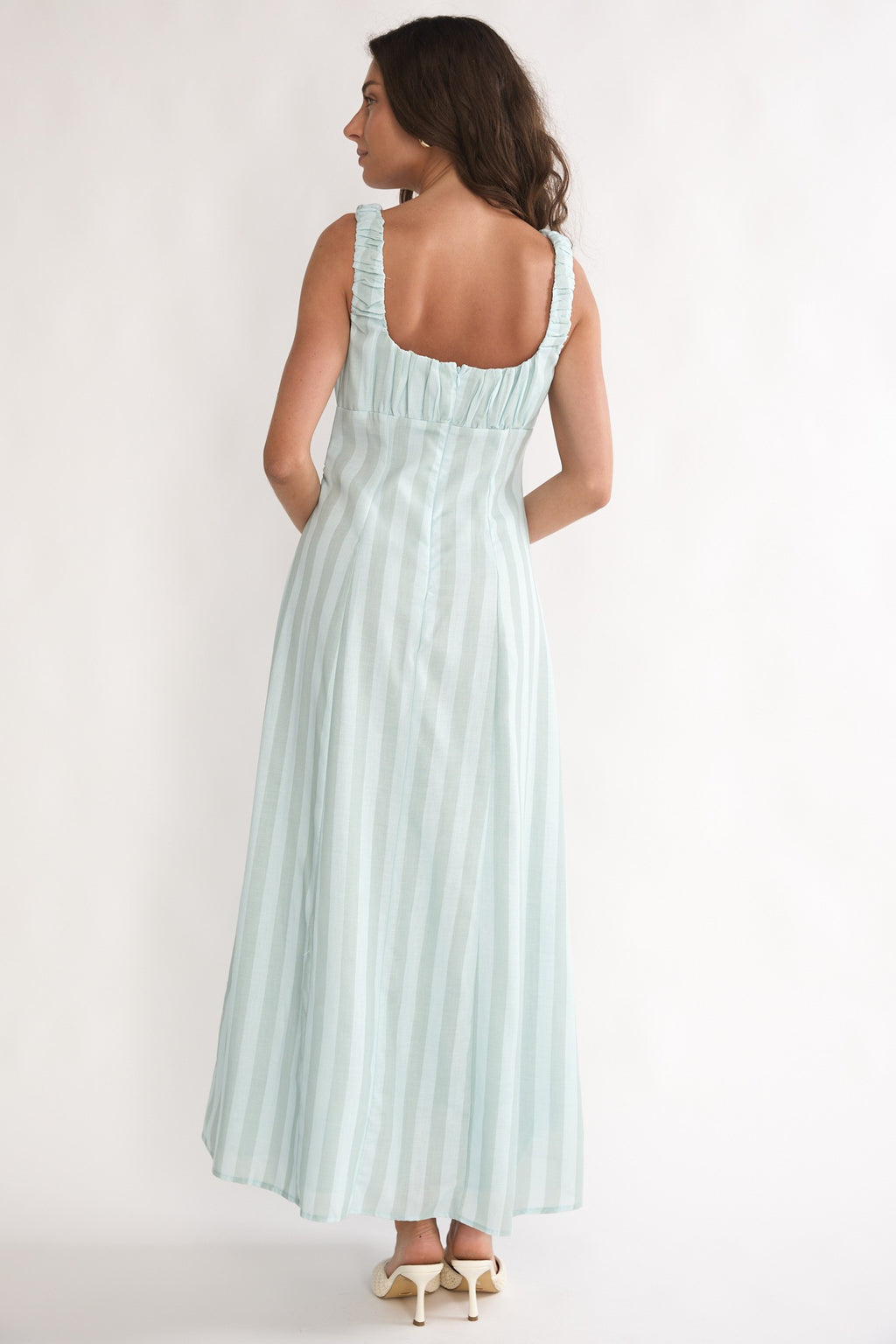 The Newport Stripe Maxi Dress