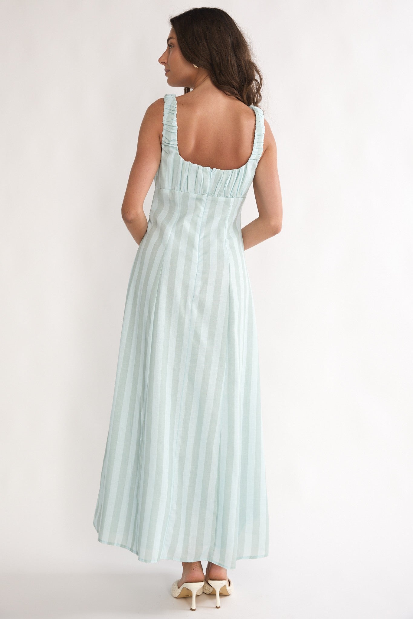 The Newport Stripe Maxi Dress