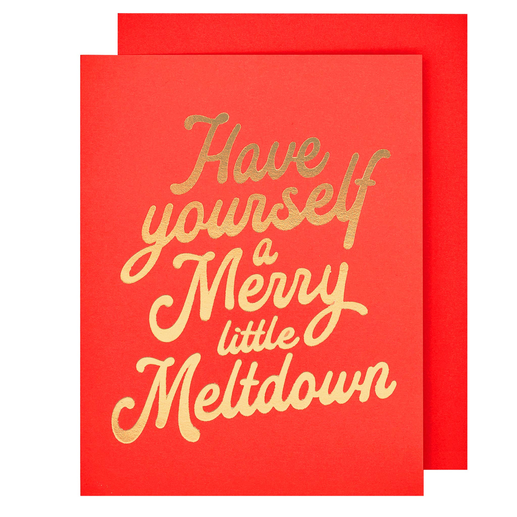 Merry Meltdown Holiday Card