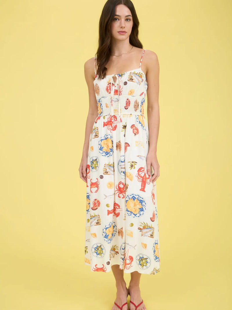 The Seaside Soirée Midi Dress