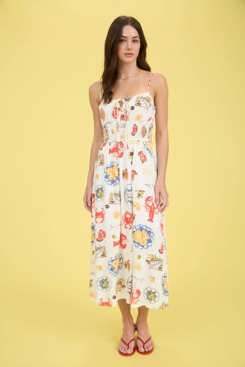 The Seaside Soirée Midi Dress
