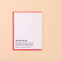 You Taught Me How To Be A Mom Mother's Day Card