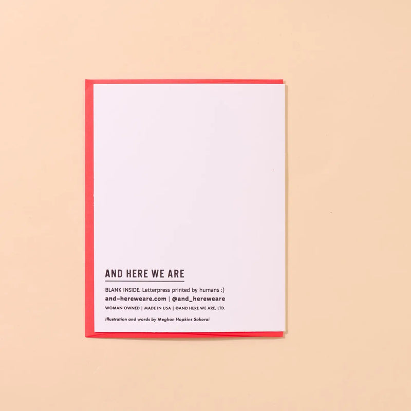 You Taught Me How To Be A Mom Mother's Day Card