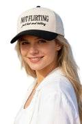 Not Flirting Just Hot and Talking Snapback
