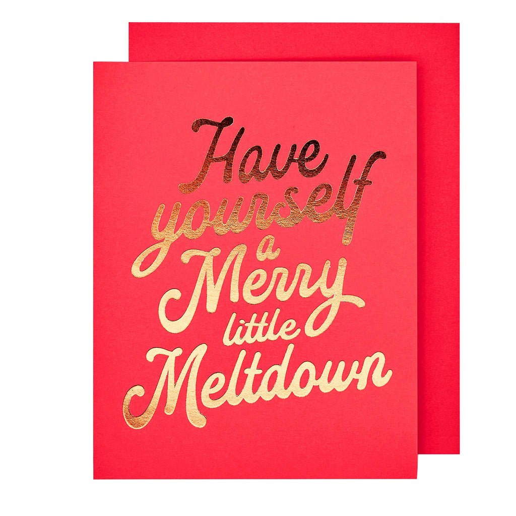Merry Meltdown Holiday Card