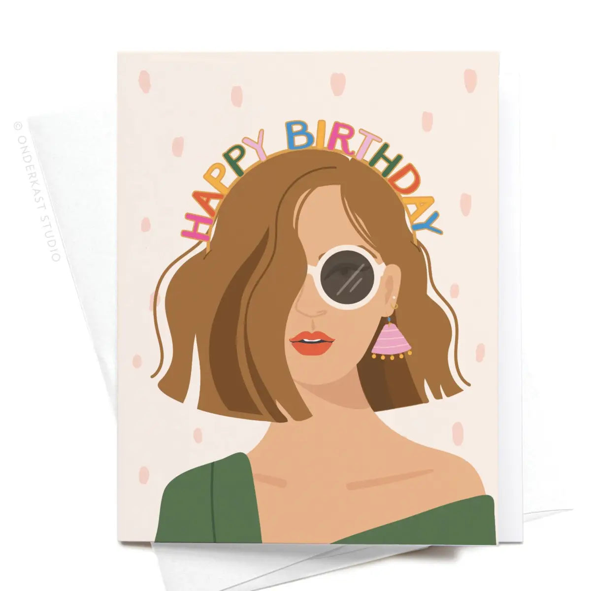 Headband Birthday Card