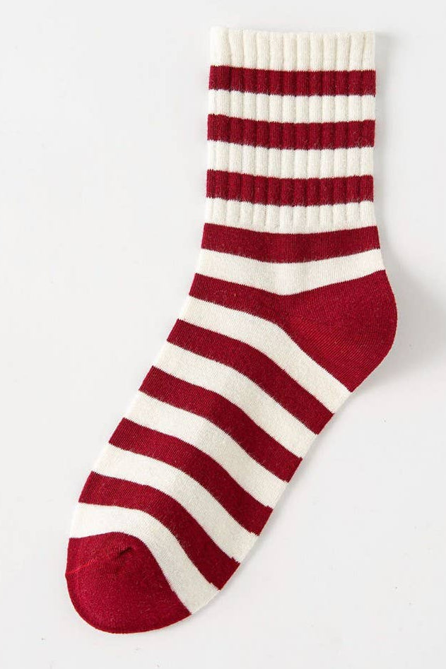 Bow Cotton Crew Socks