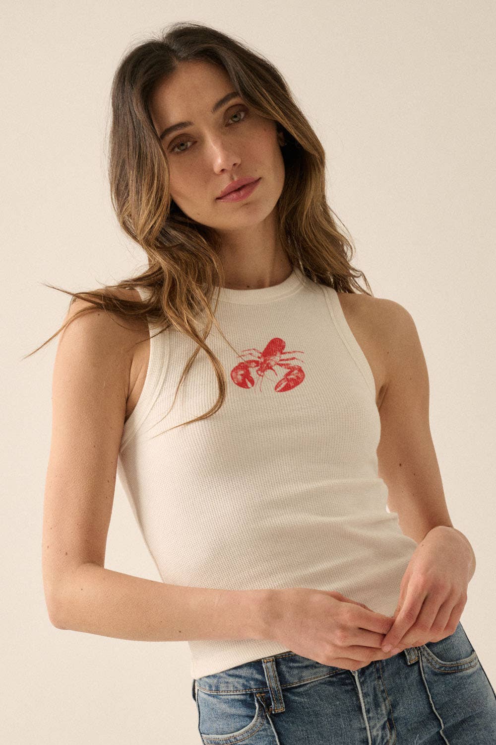 Crustacean Vibes Tank Top