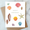 Shell Collector Birthday Card