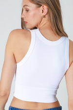 Alice High Neck Crop Top