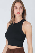 Alice High Neck Crop Top