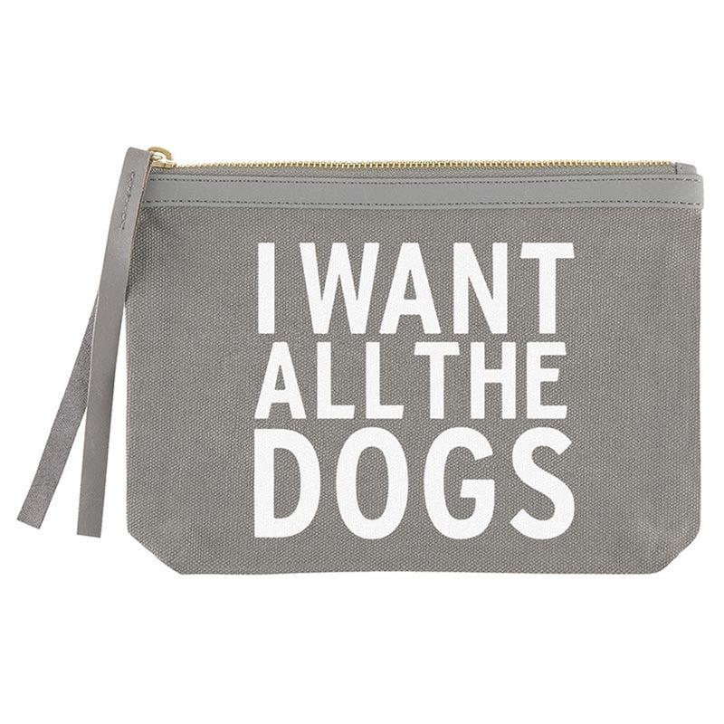 All The Dogs Canvas Pouch