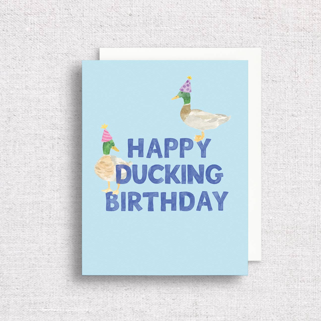 Happy Ducking Birthday Card