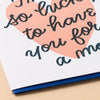 Lucky You're My Mom Mother's Day Card