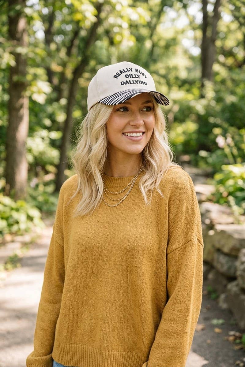 Dilly Dally Two Tone Snapback Hat