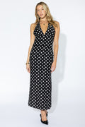 The Flirty Dot Maxi Dress