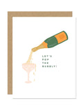 Let's Pop the Bubbly Card