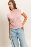 Haven Open Knit Vest