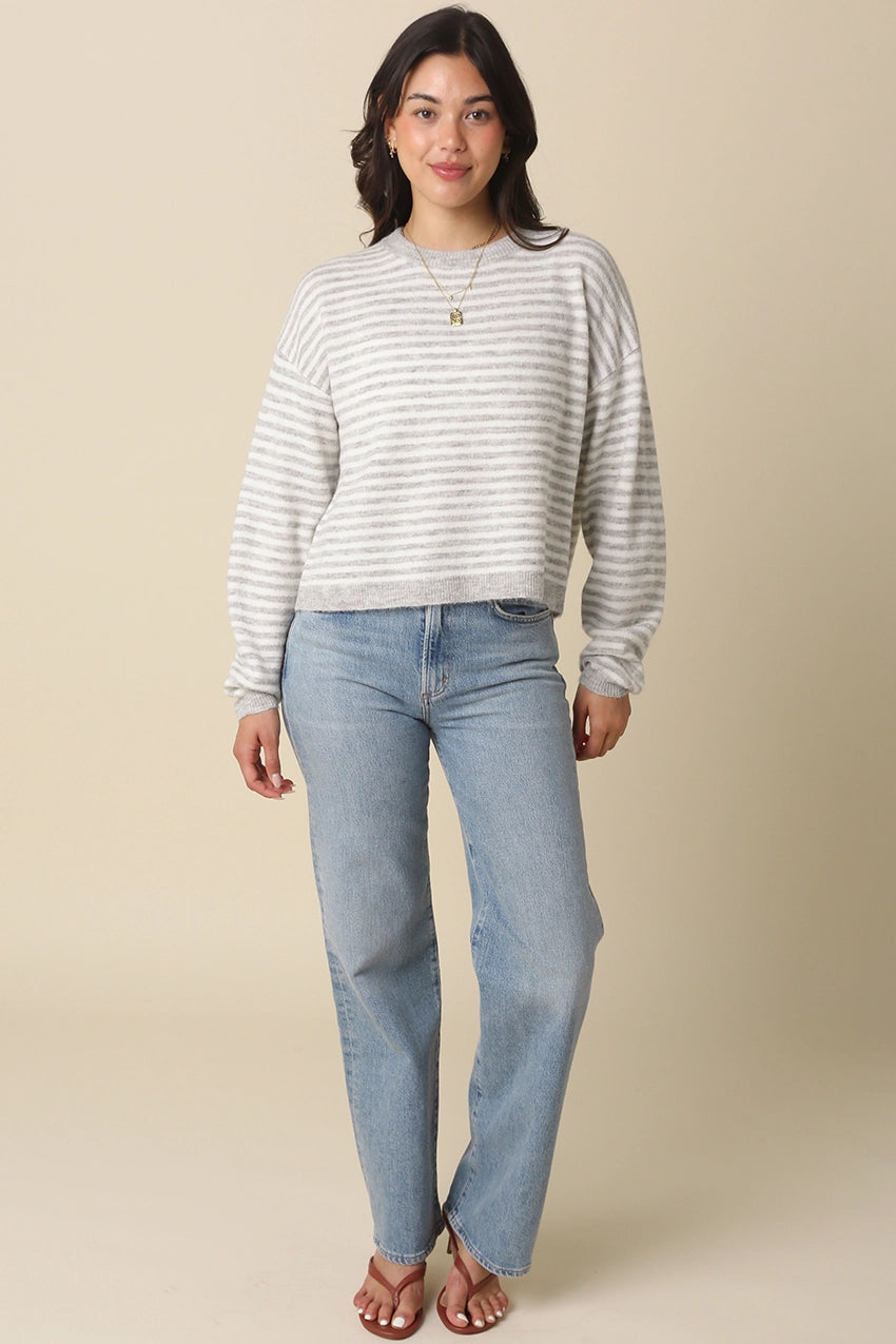 Haley Stripe Knit Top