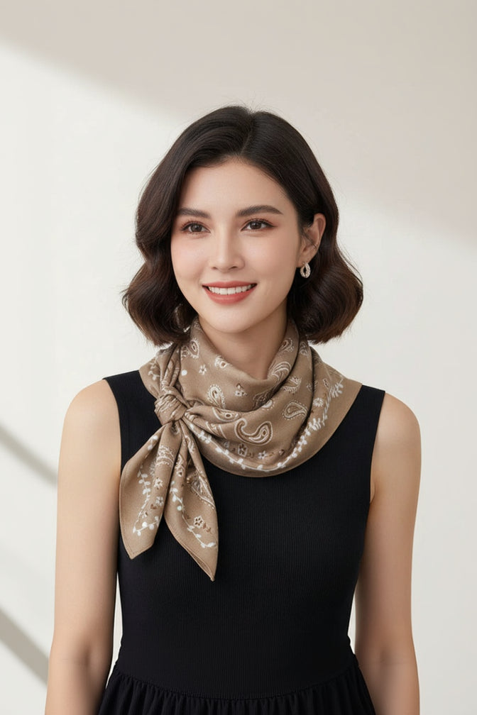 Herringbone Whisper Scarf