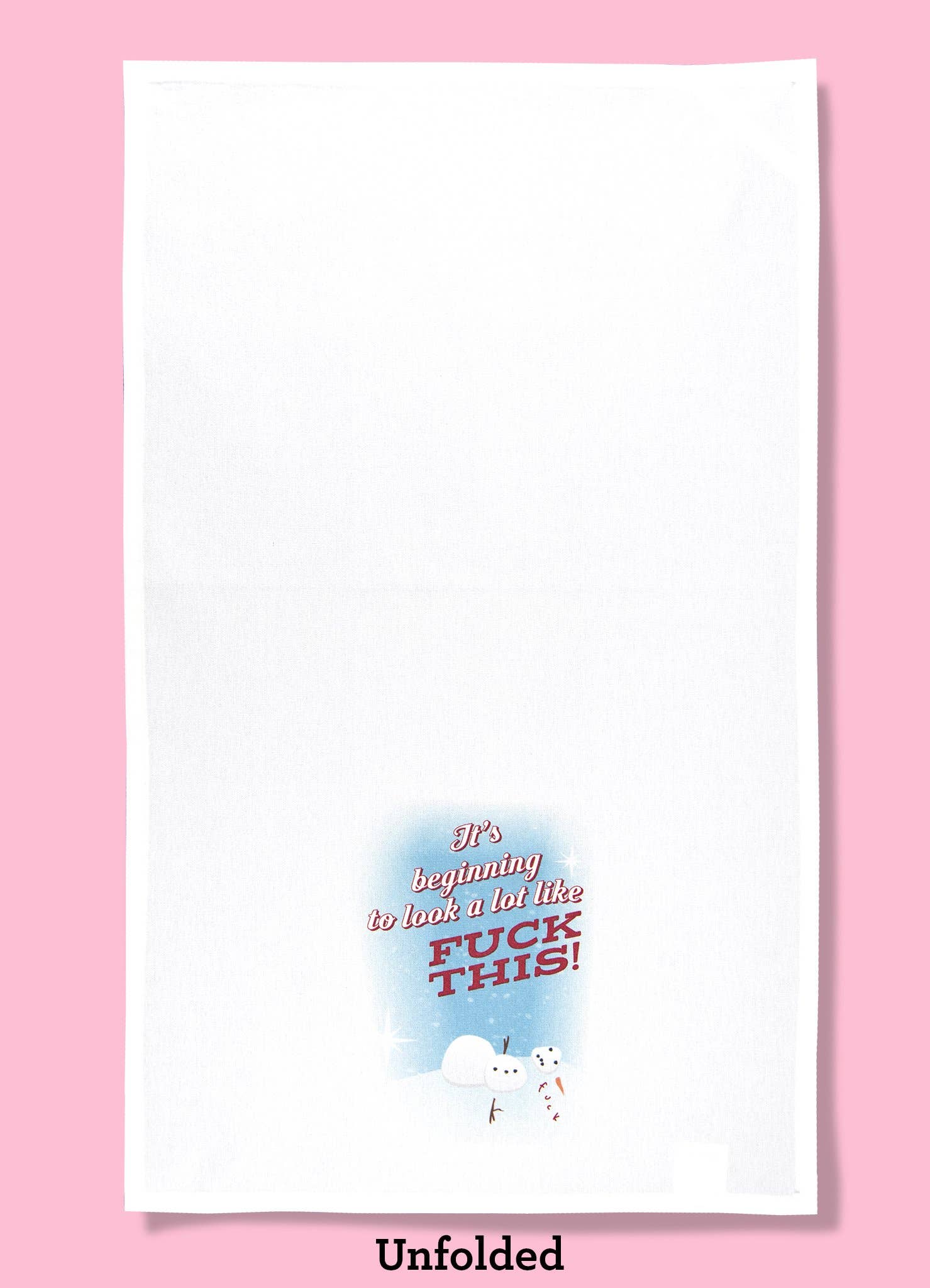 It's Beginning to Look a Lot Like Fuck This Dishtowel