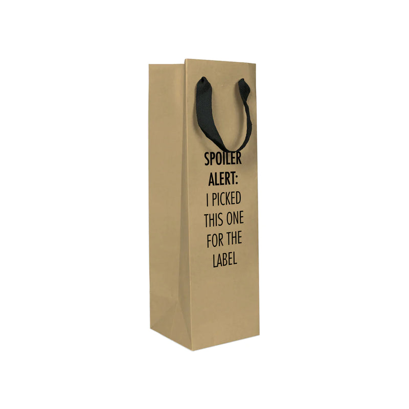 Spoiler Alert Wine Bag
