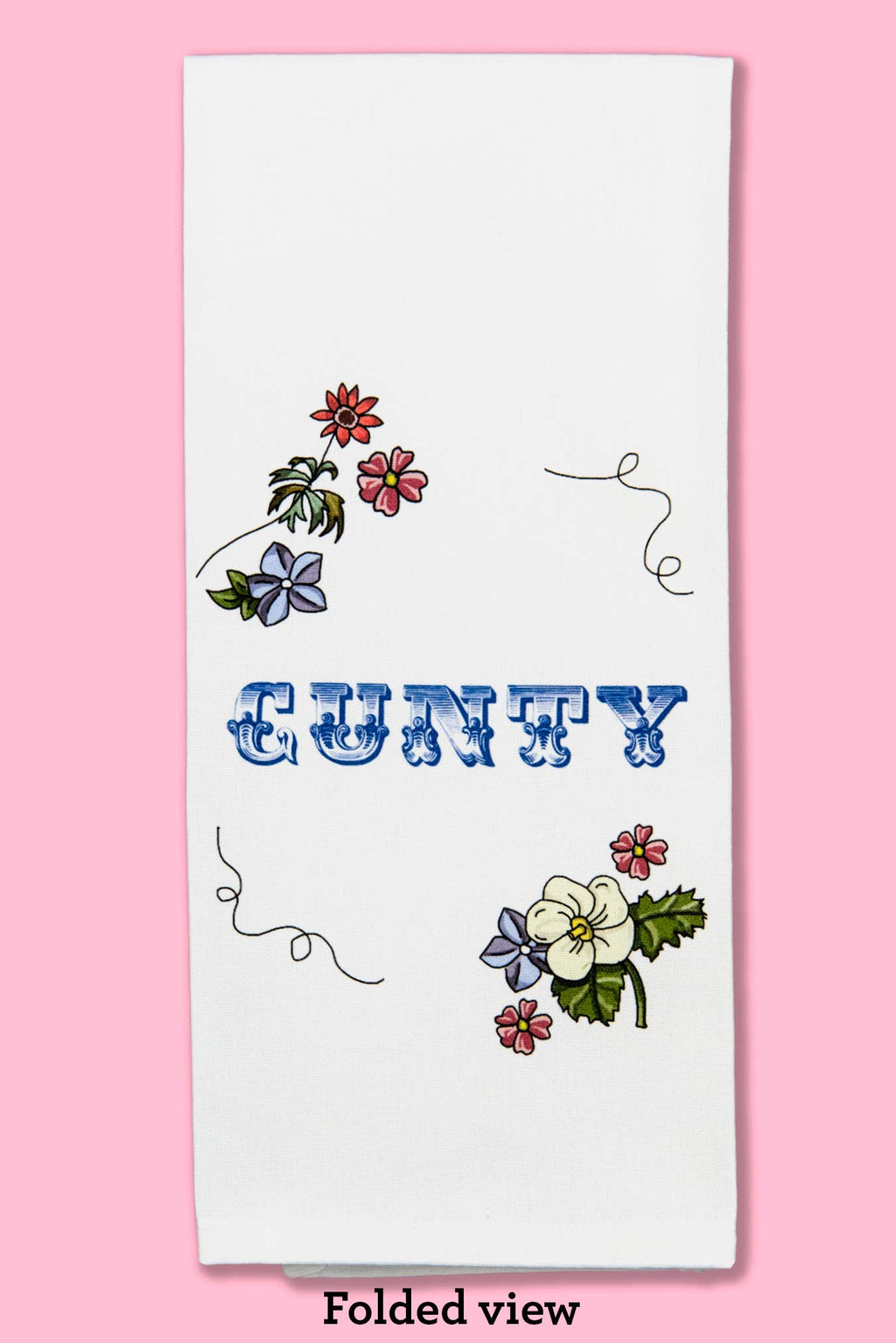 Cunty Tea Towel