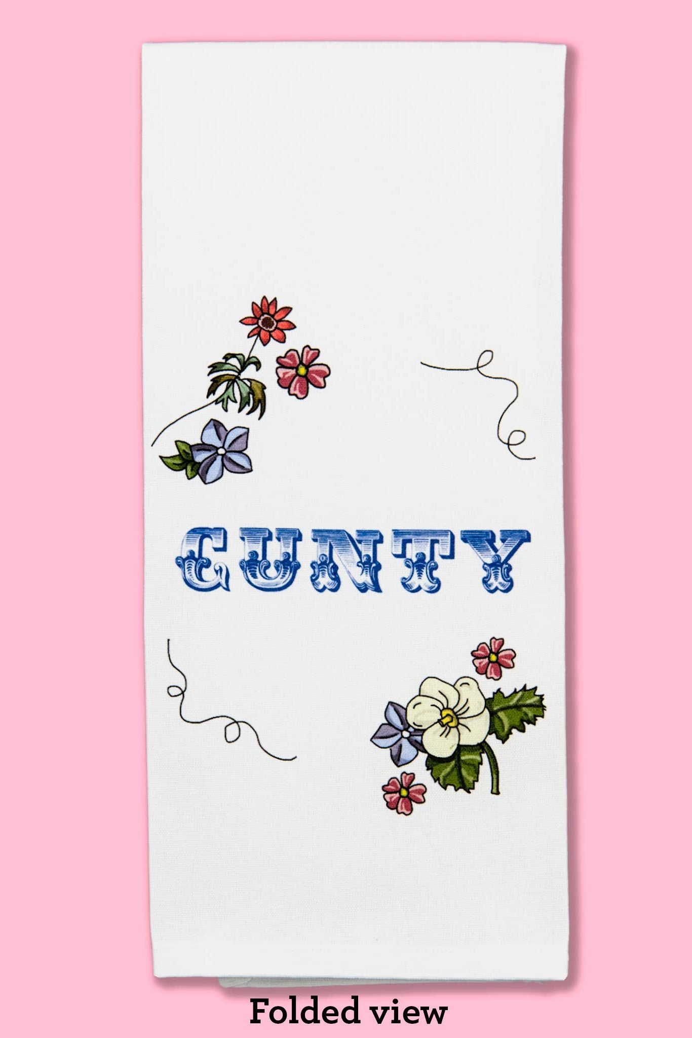 Cunty Tea Towel
