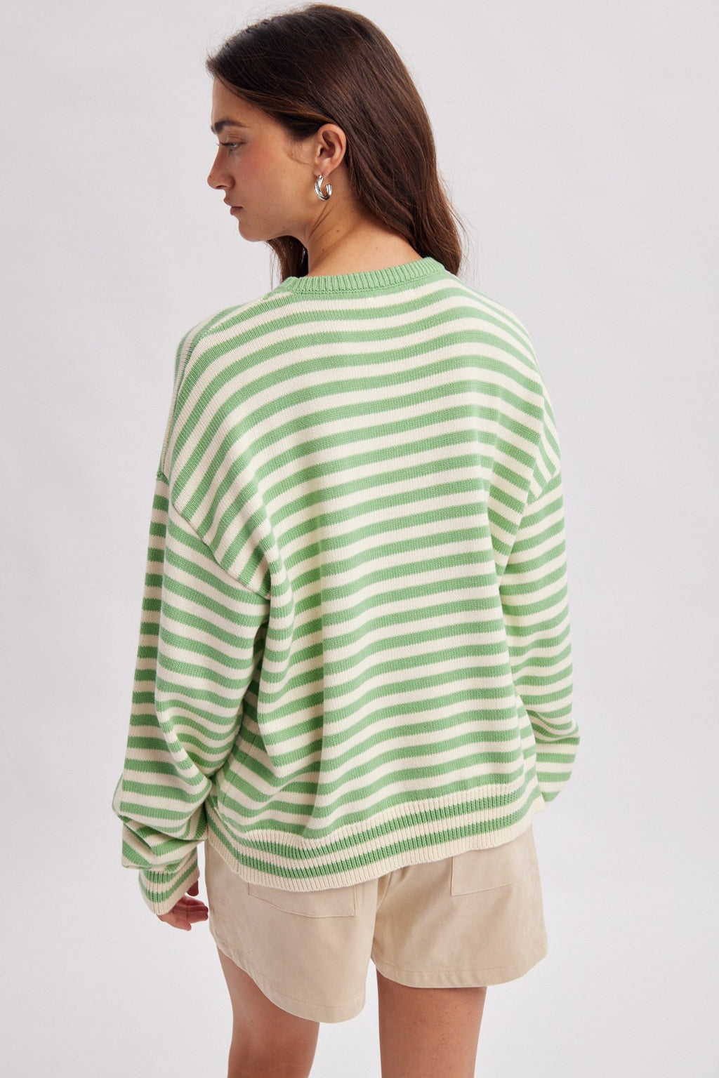 The Fisherman Stripe Knit Sweater