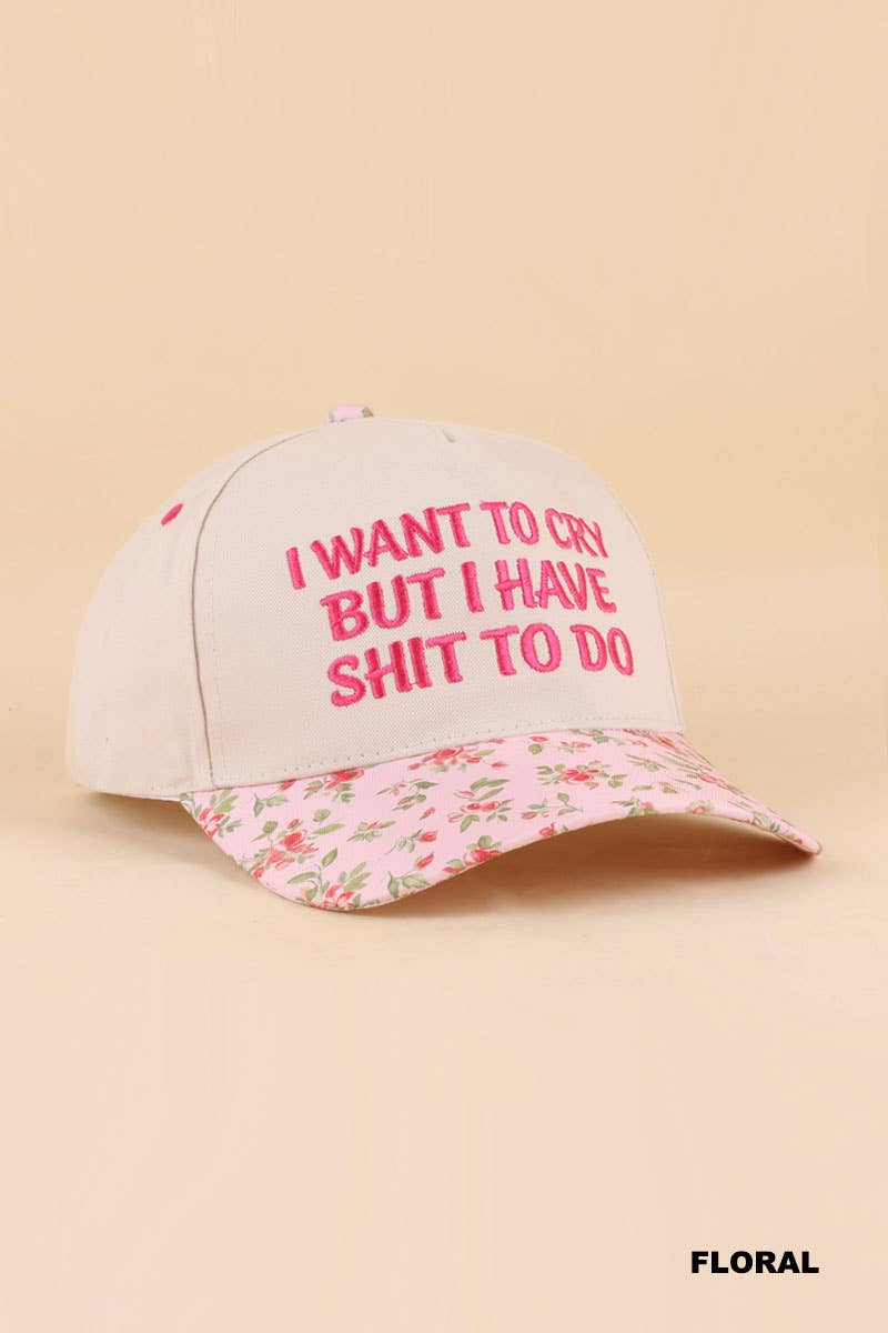 I Want To Die But… Snapback