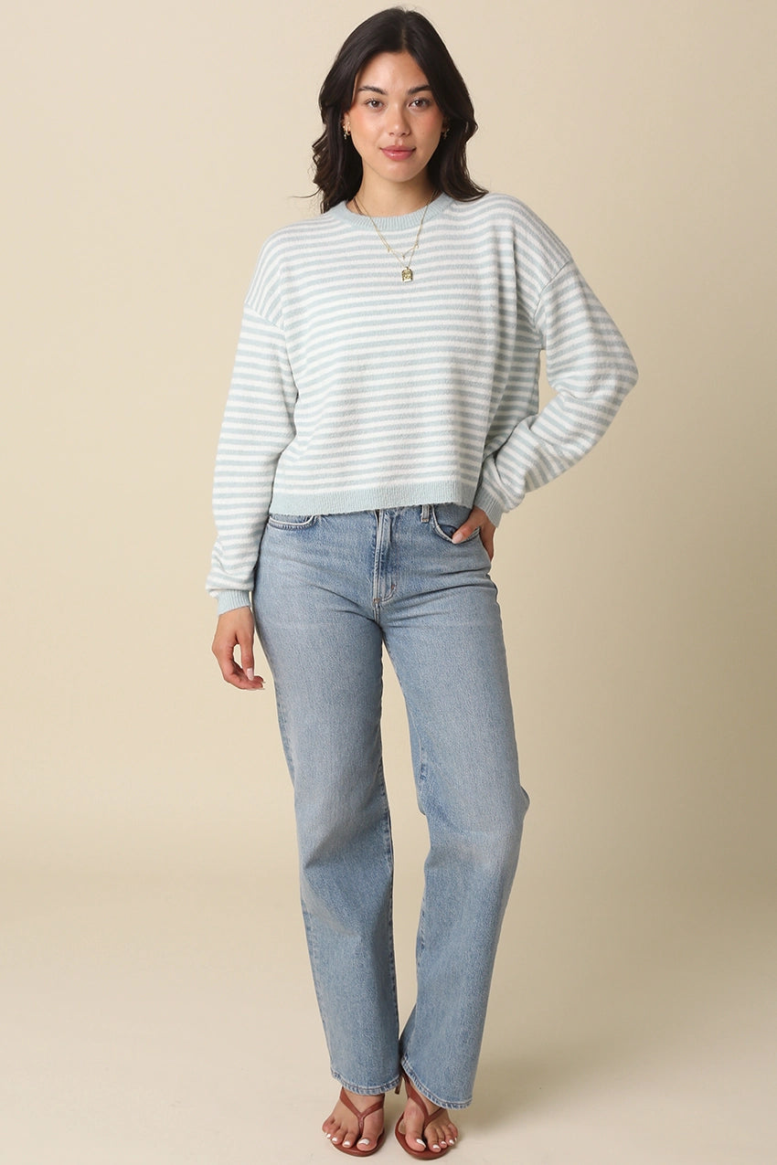 Haley Stripe Knit Top