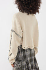 BDG Cropped Stitch Jumper