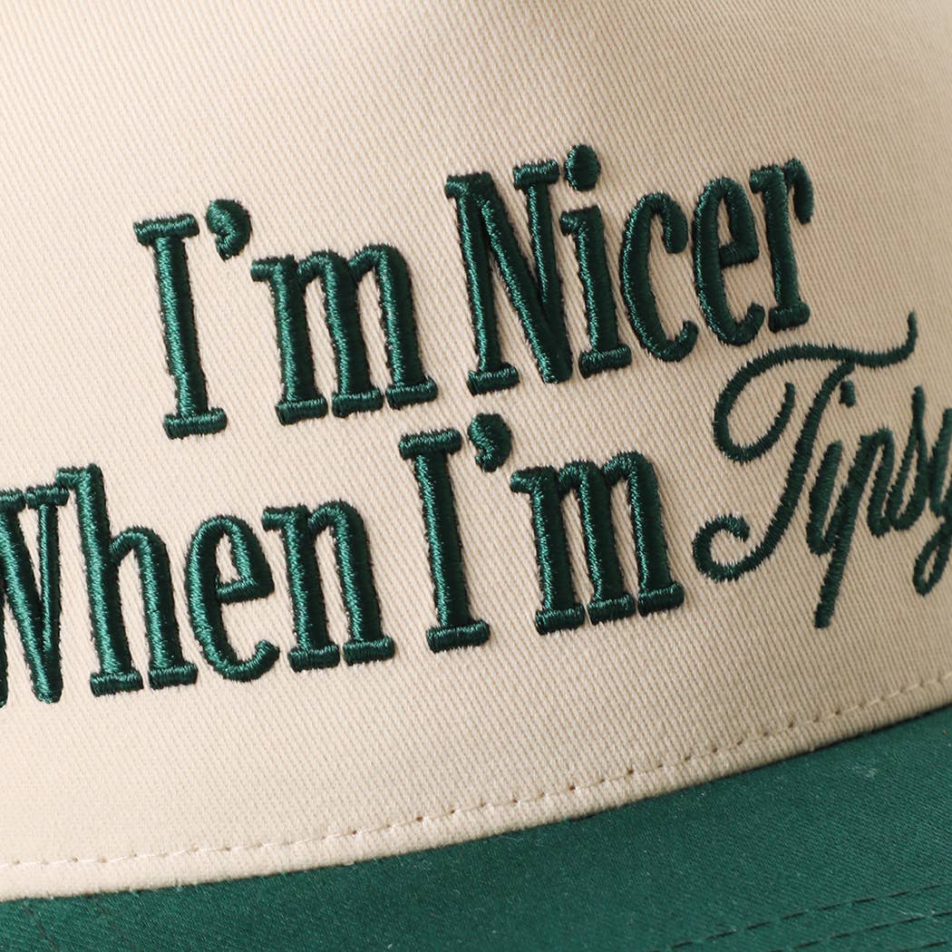 I'm Nicer When I'm Tipsy Snapback
