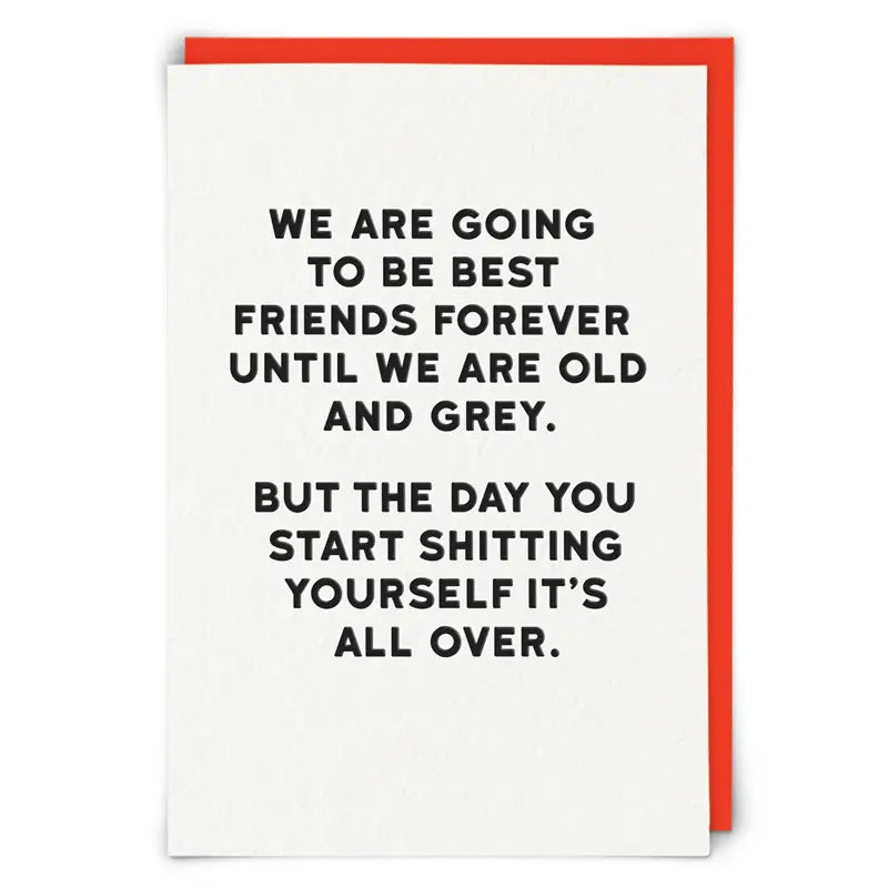 Best Friends Forever Card