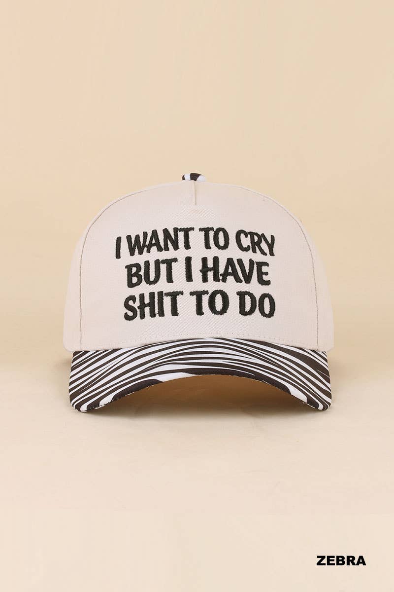I Want To Die But… Snapback