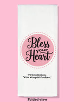 Bless Your Heart Dishtowel
