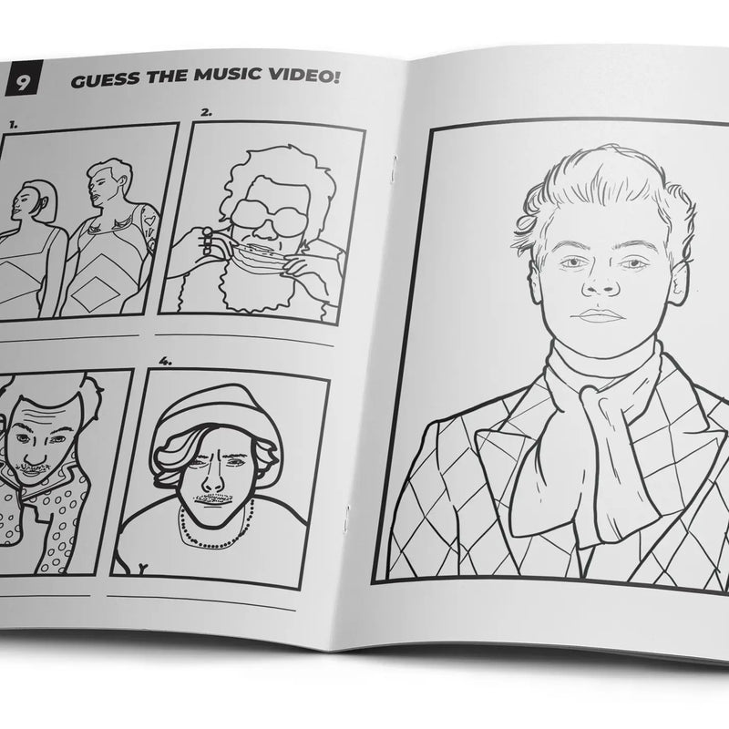 Harry Styles Activity Book