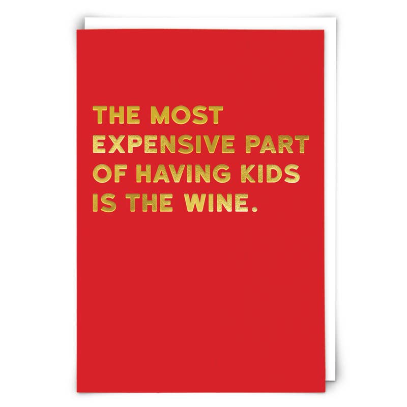 Expensive Greeting Card