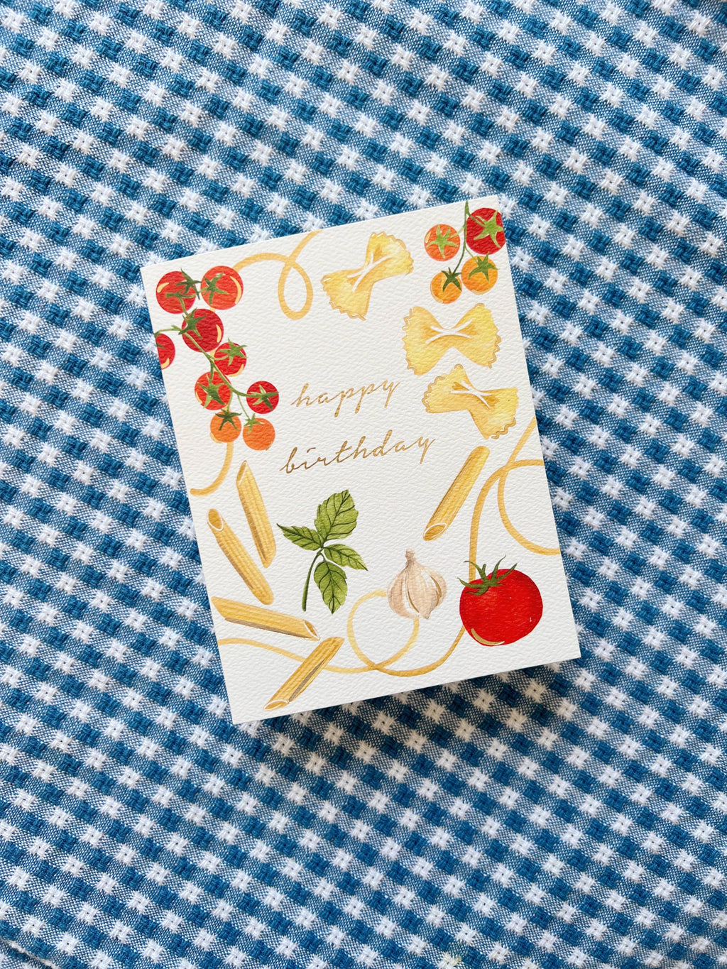 Pasta Party Birthday Card