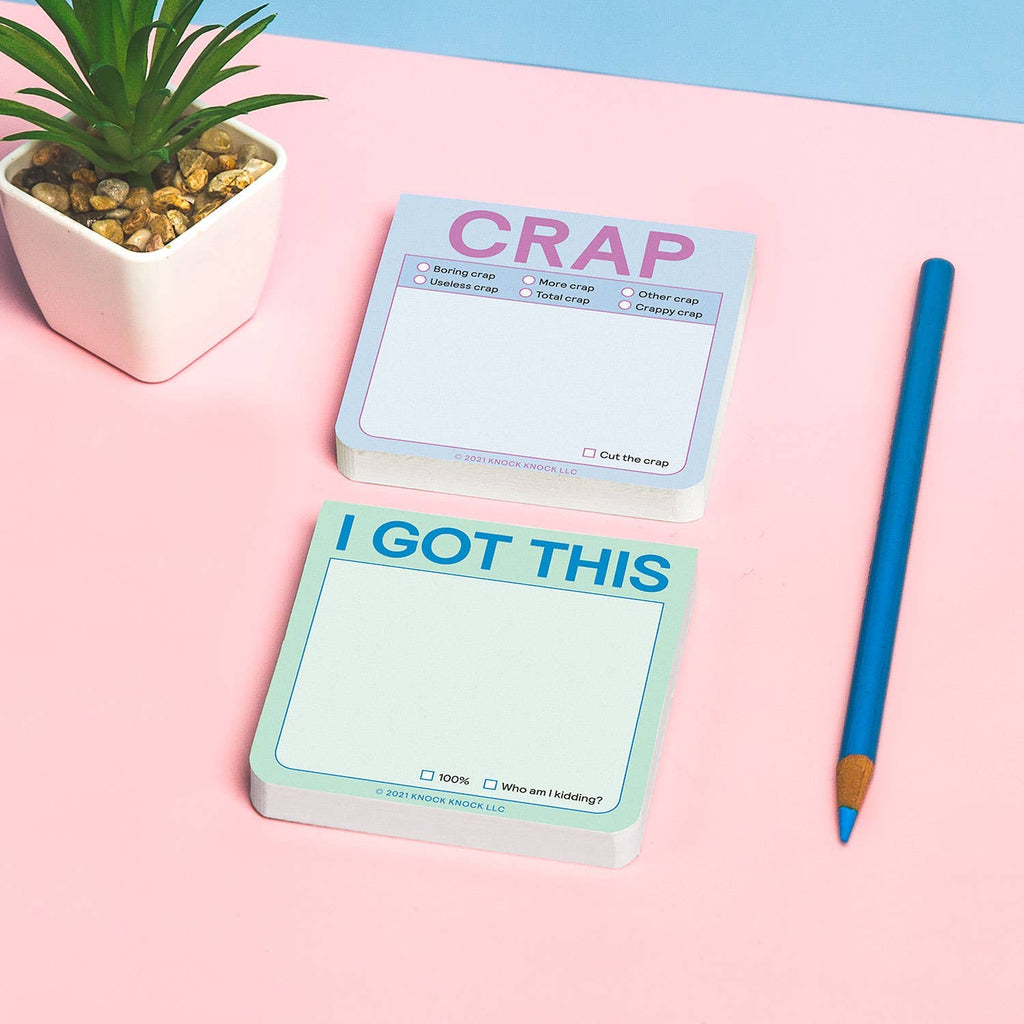 Crap Sticky Note