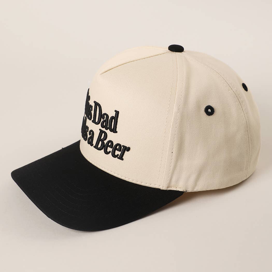 This Dad Needs A Beer Snapback