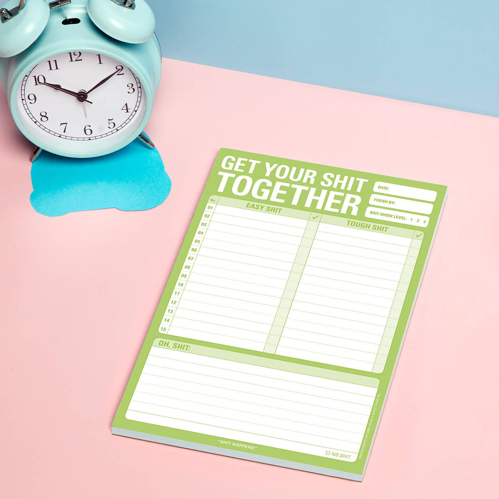 Get Your Shit Together Notepads