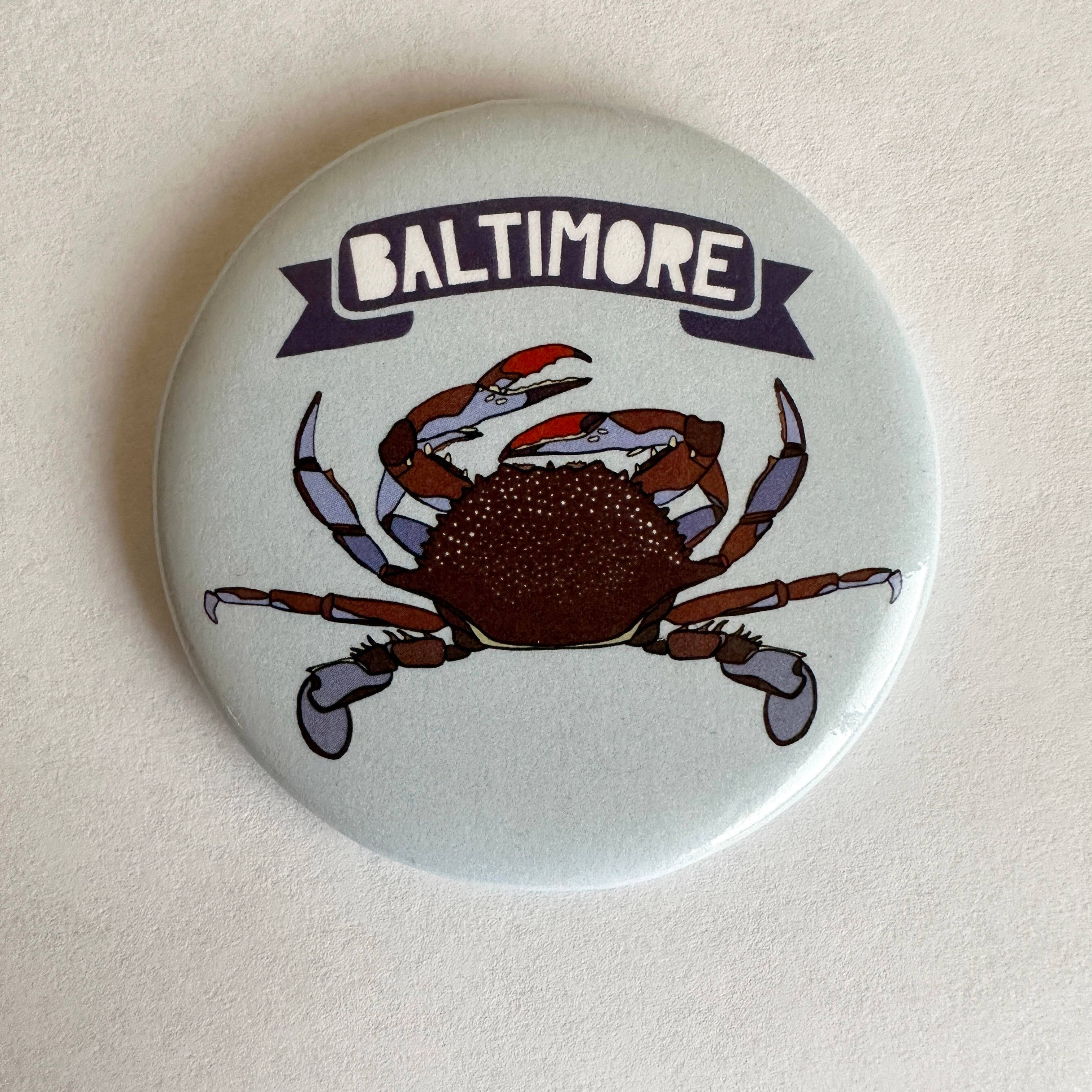 Baltimore Blue Crab Magnet
