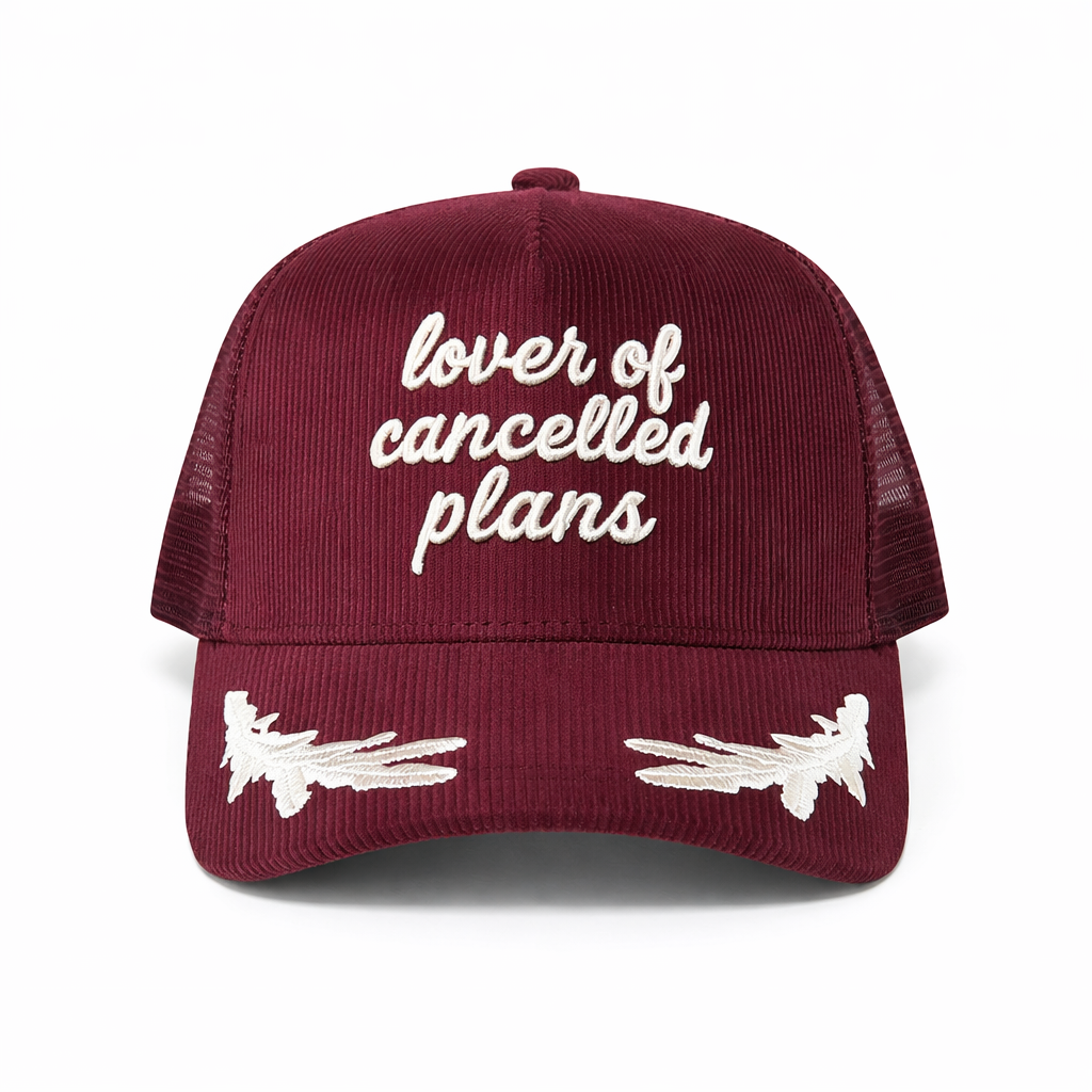 Lover Of Cancelled Plans Trucker Hat
