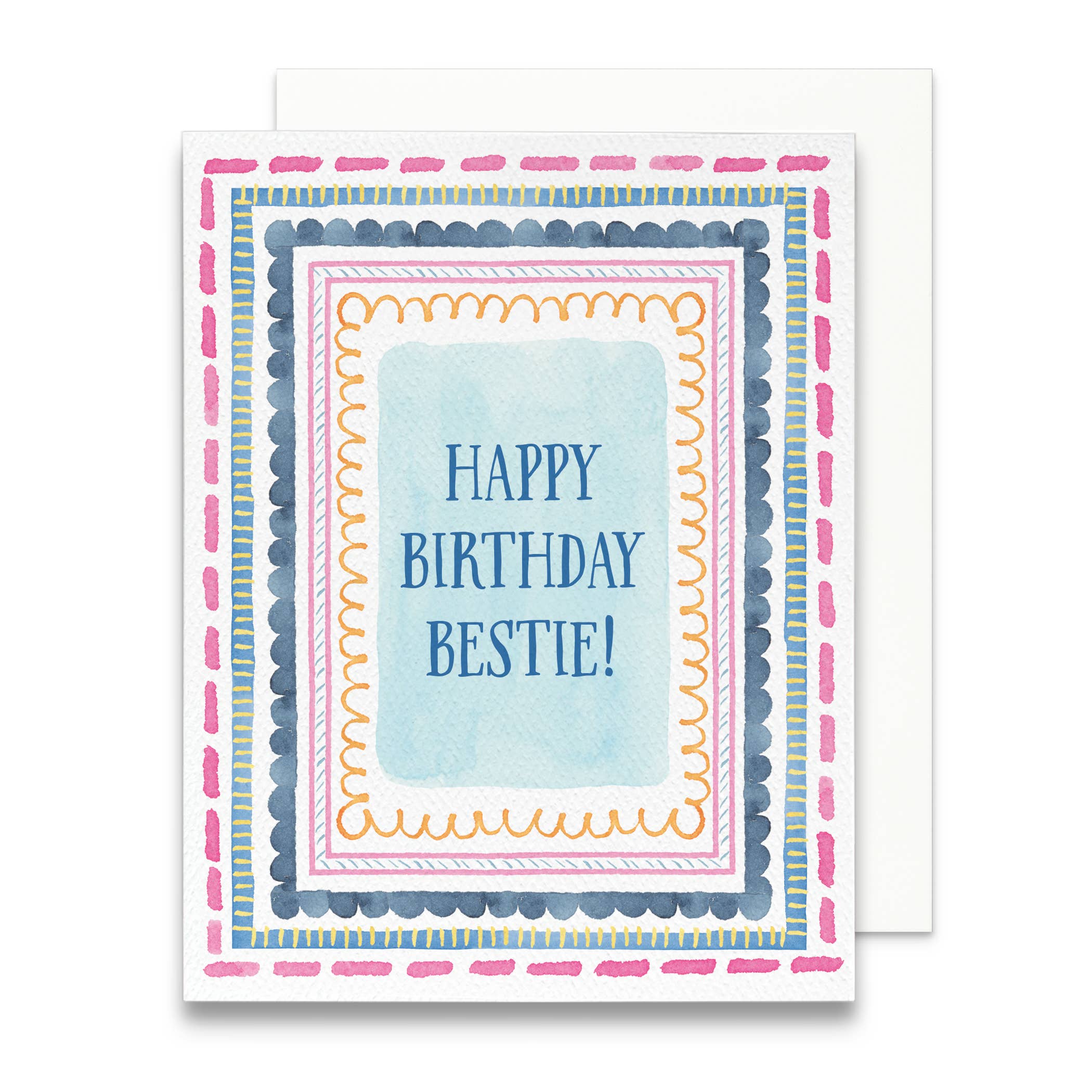 Happy Birthday Bestie Birthday Card
