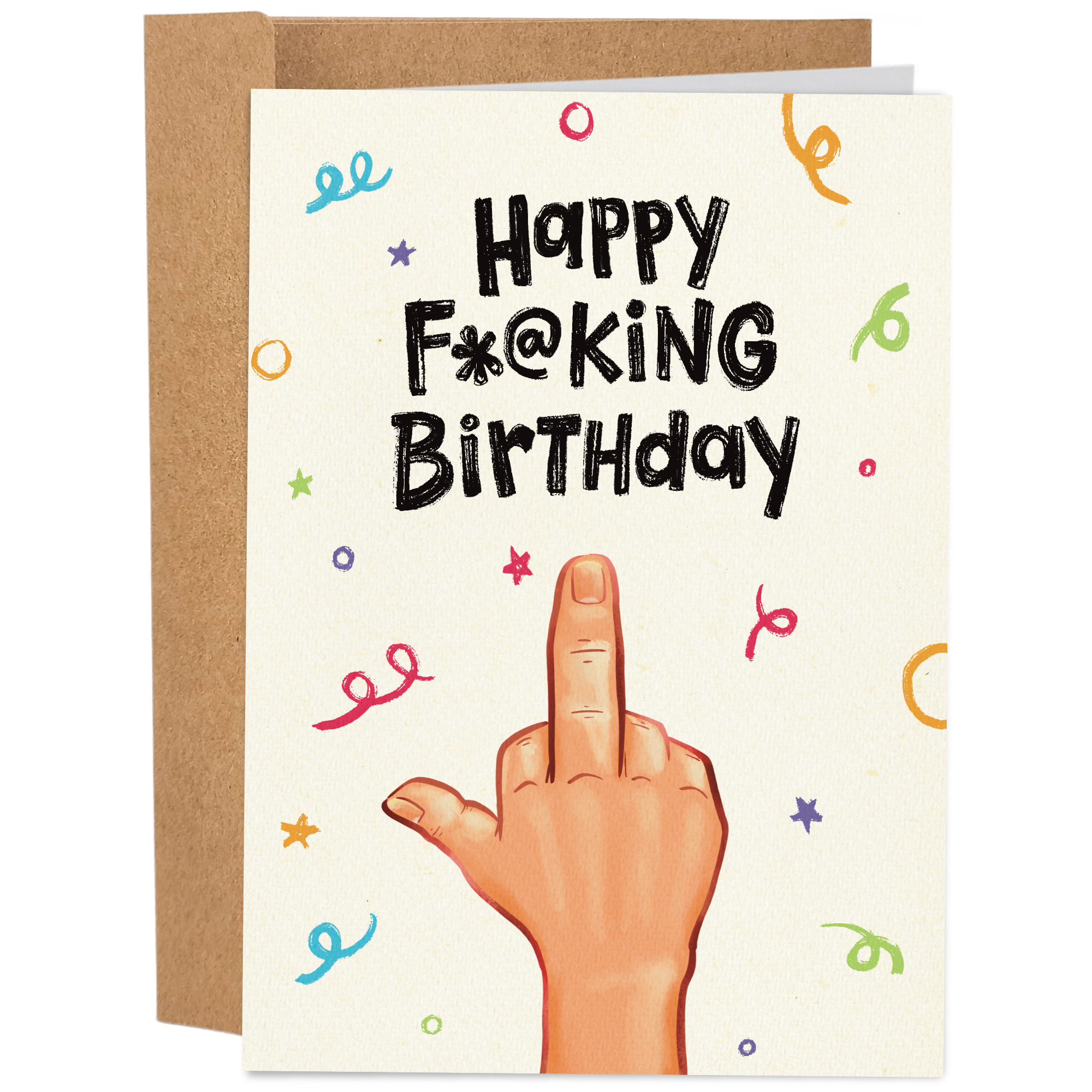 Happy Fucking Birthday Card
