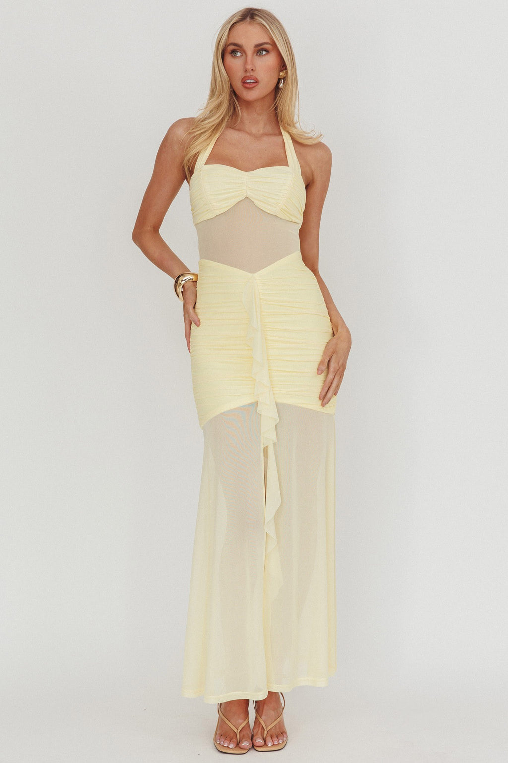 Moonlit Garden Maxi Dress